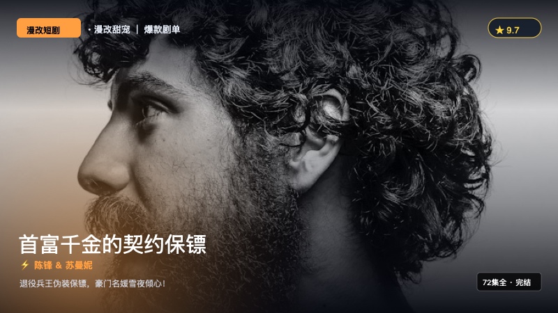 《首富千金的契约保镖》封面海报